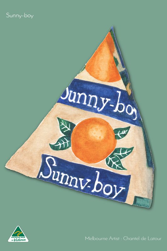 TEA TOWEL SUNNYBOY LIGHT GREEN