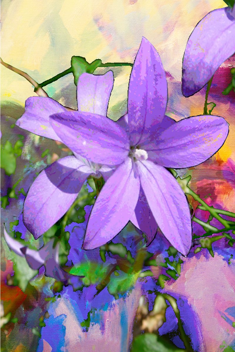 TEA TOWEL - ROYAL BLUE BELL
