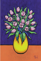 Tea Towel - Tulips in Vase