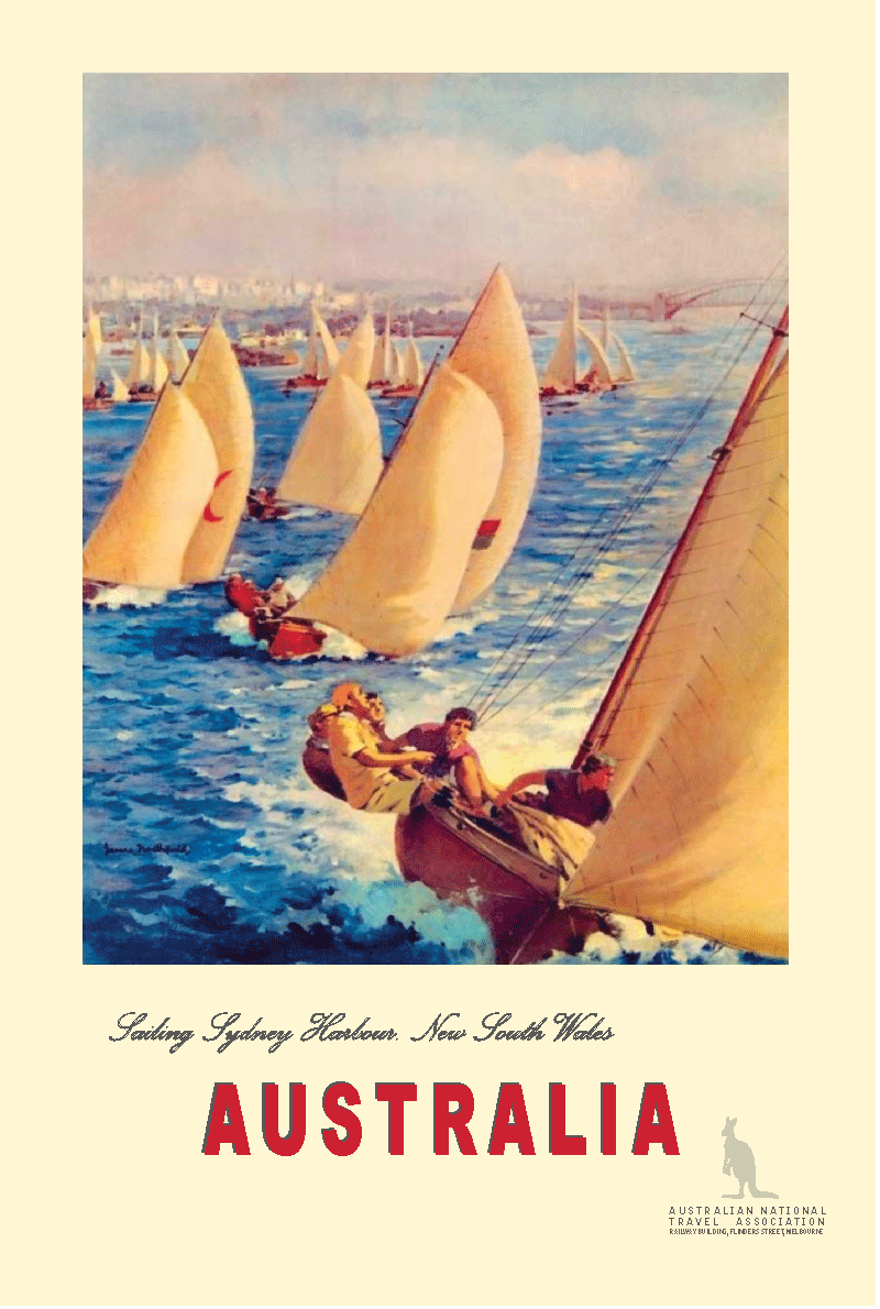 TEA TOWEL - SAILING