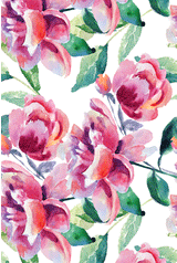 Tea Towel - Peonies