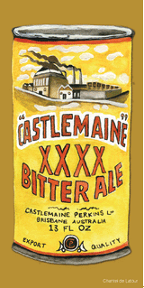 Castlemaine XXXX Beach Towel