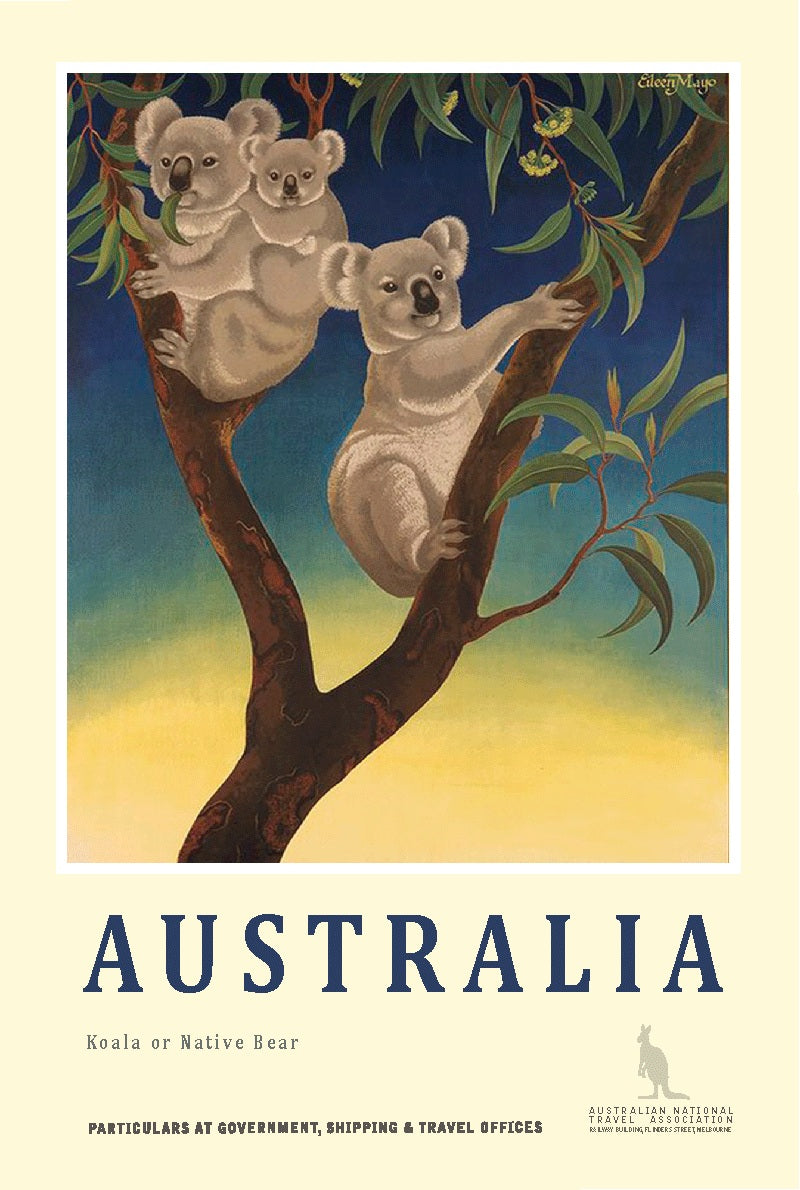 TEA TOWEL - GUM TREE