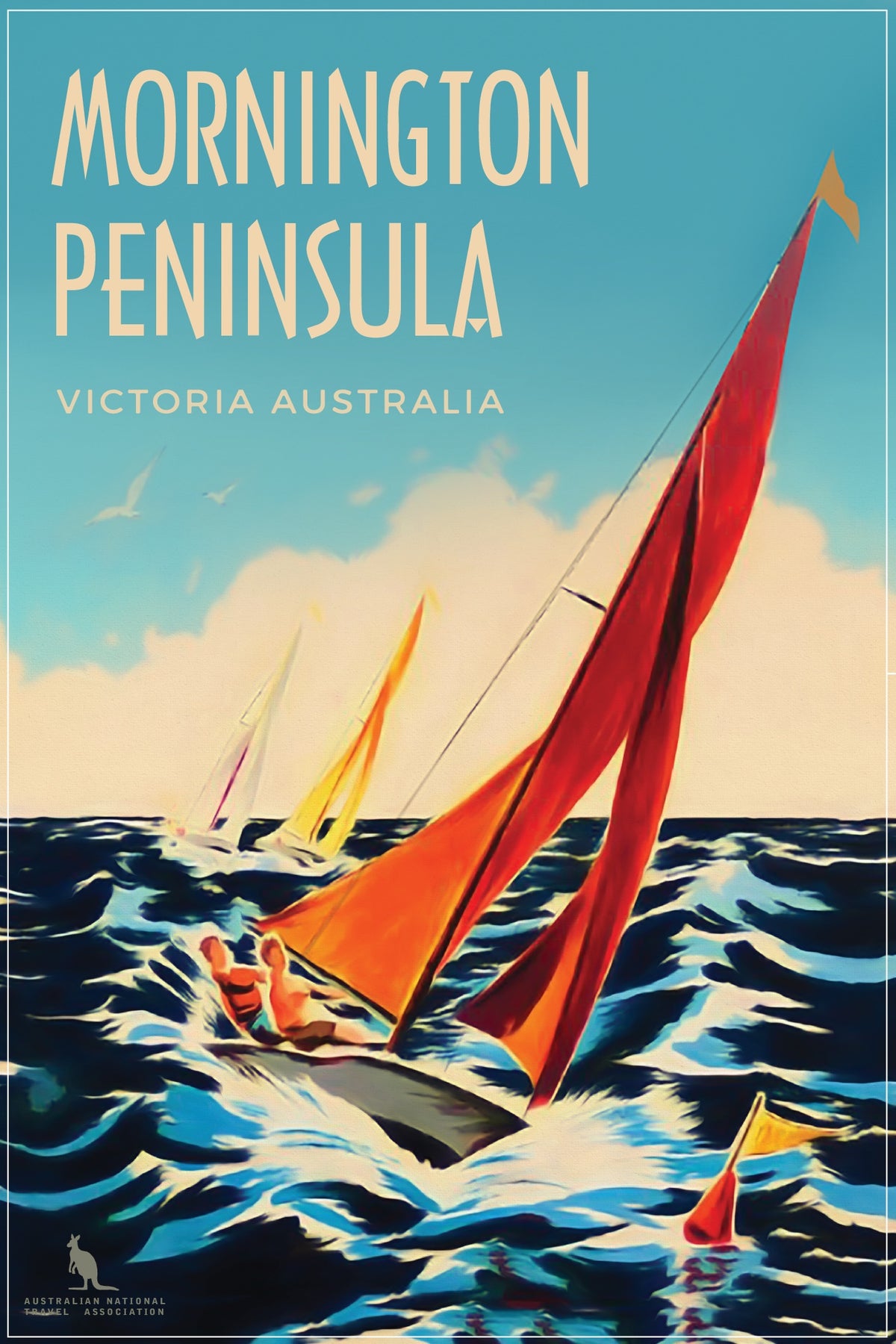 Tea Towel - Mornington Peninsula