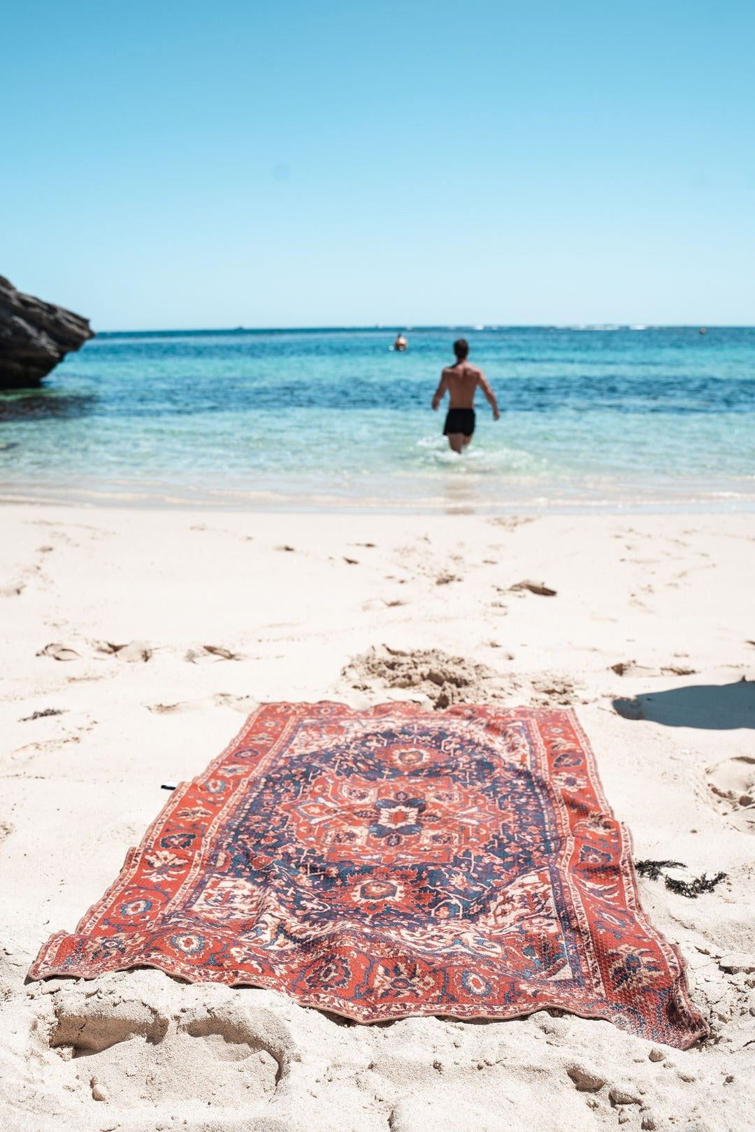 Persian ECO beach towel lifestyle, Australian beach