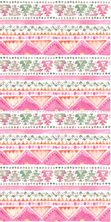 Beach Towel - Tribal Pink