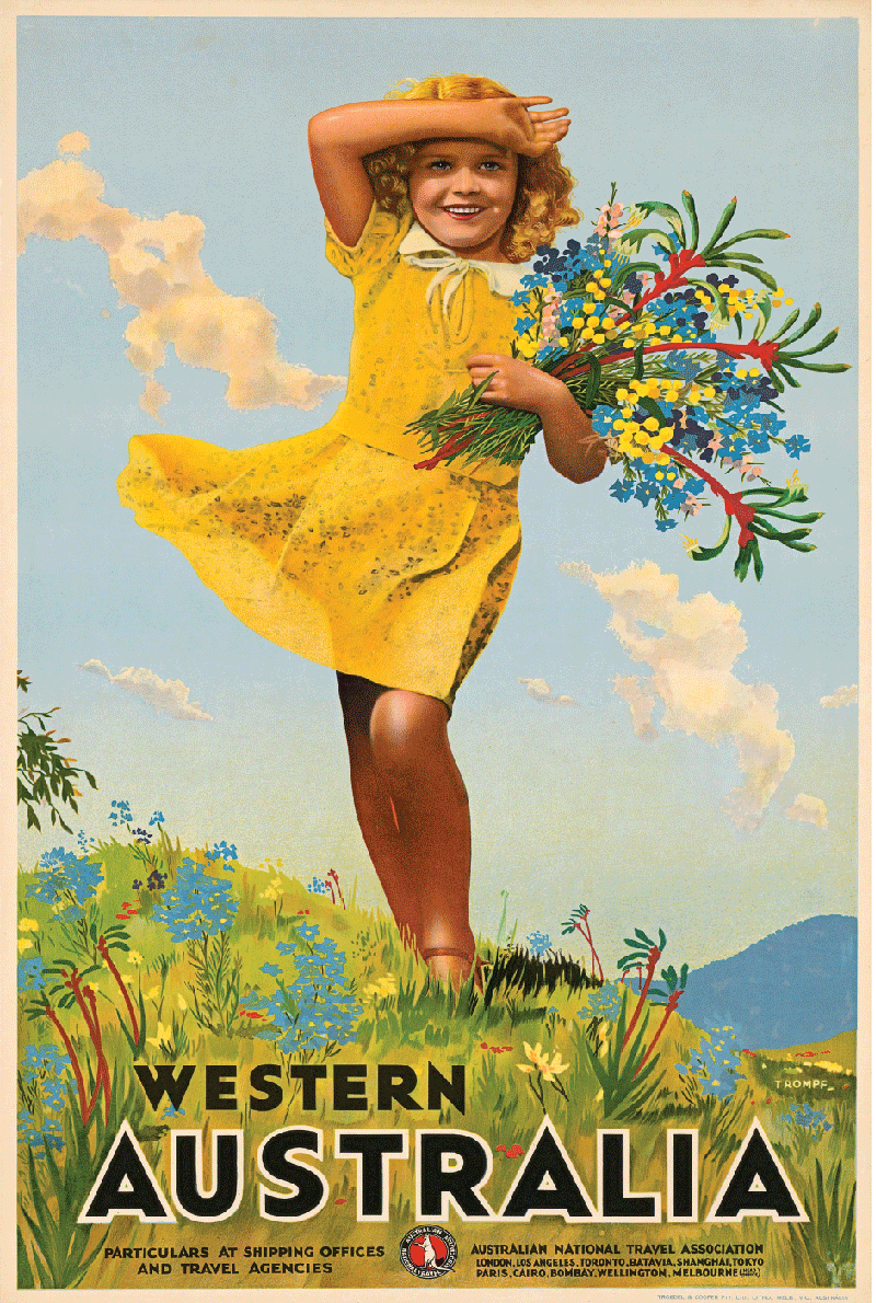 TEA TOWEL - WESTERN AUSTRALIA