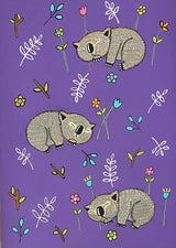 Tea Towel - Wombats