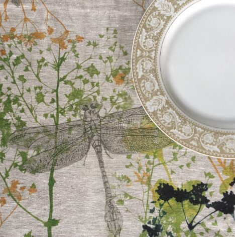 PLACEMAT SET DRAGONFLY